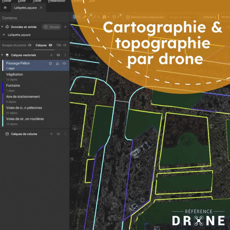 Cartographie et topographie par drone - Référence Drone
