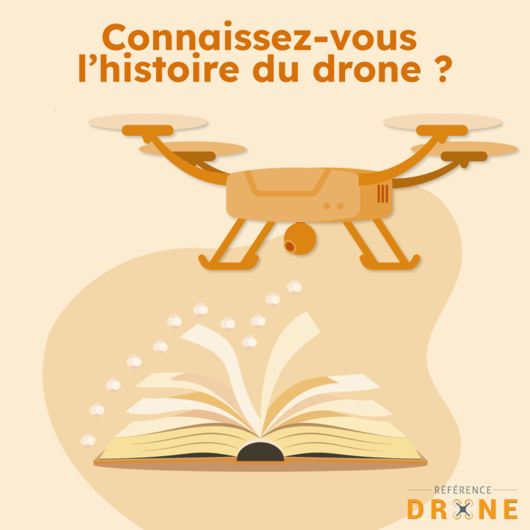 L'histoire du drone Référence drone - Formation et prestation de drone