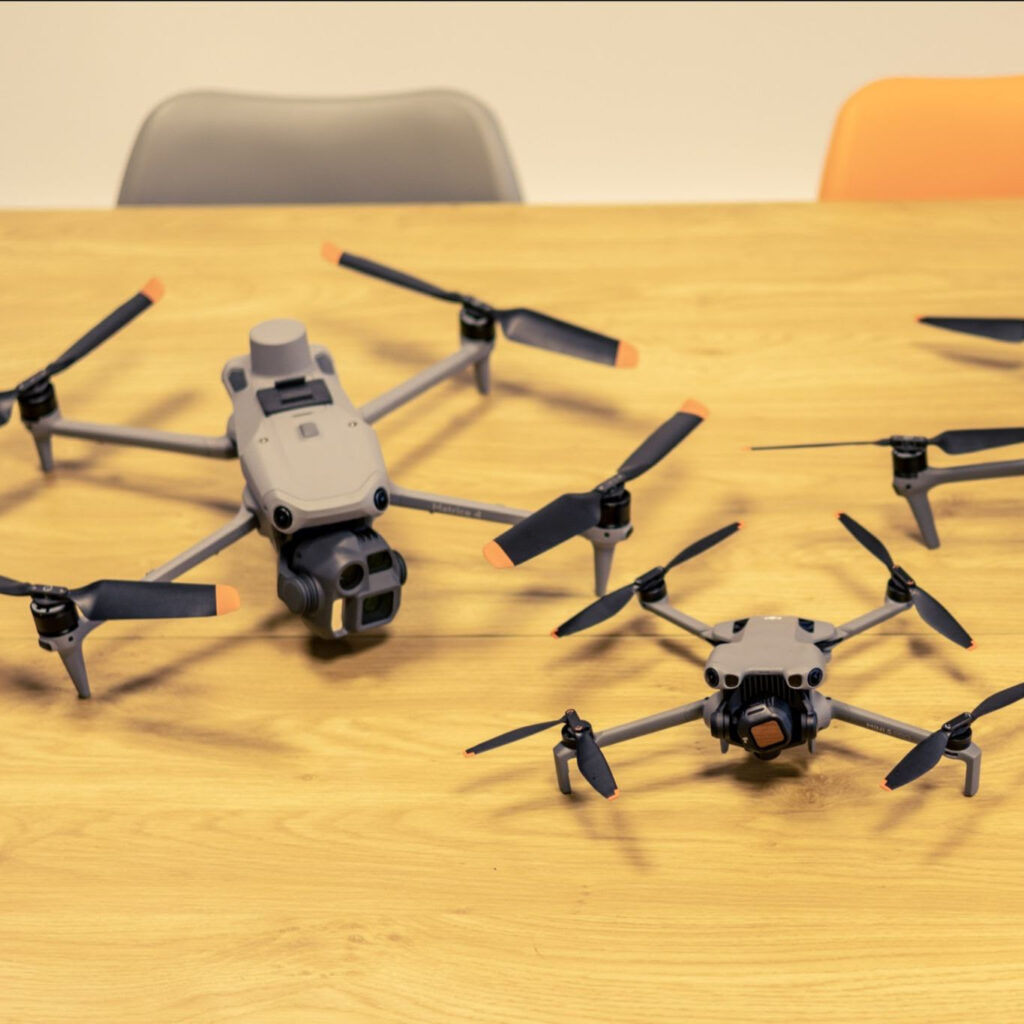 Drones DJI professionnels utilisés lors des formations Référence Drone pour la photo, la vidéo et la photogrammétrie